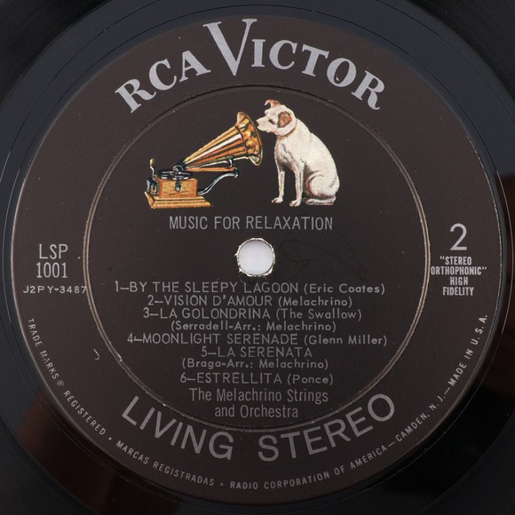 The Melachrino Strings Moods In Music For Relaxation 1958 12" LP Record LSP-1001 - Picture 16 of 16